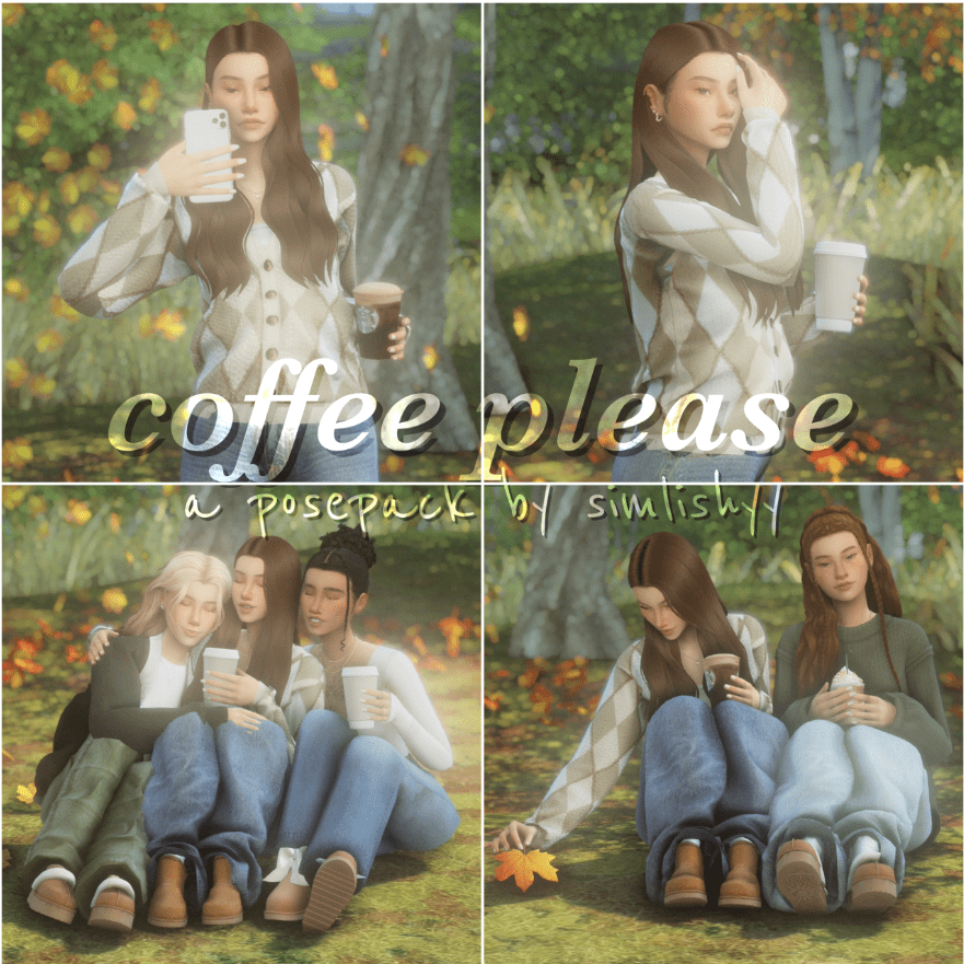 Coffee Please A Pose Pack