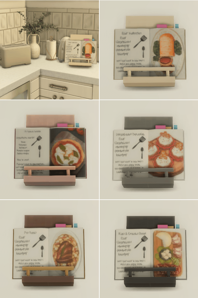 Home Chef Hustle Cookbook Kitchen Decor Recolour [MM]