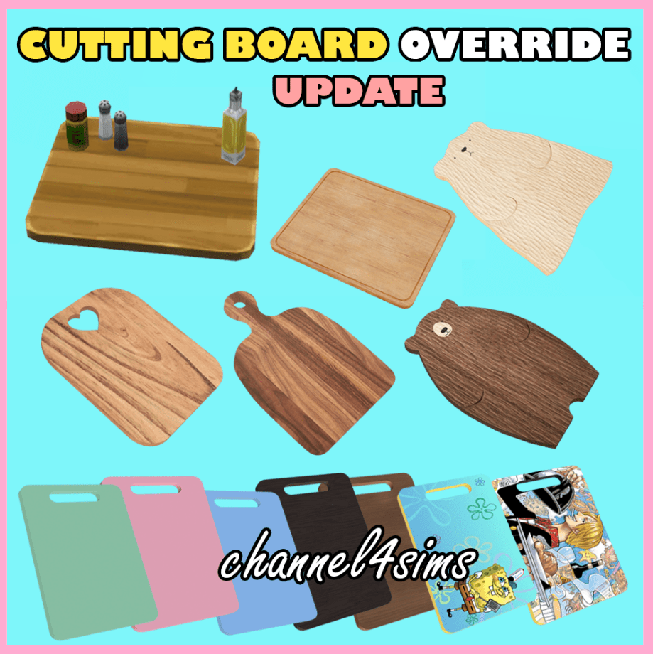 Cute Realistic Cutting Board Override [ALPHA]