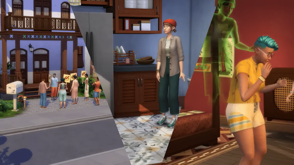 Sims 4 For Rent Maintaining the Building