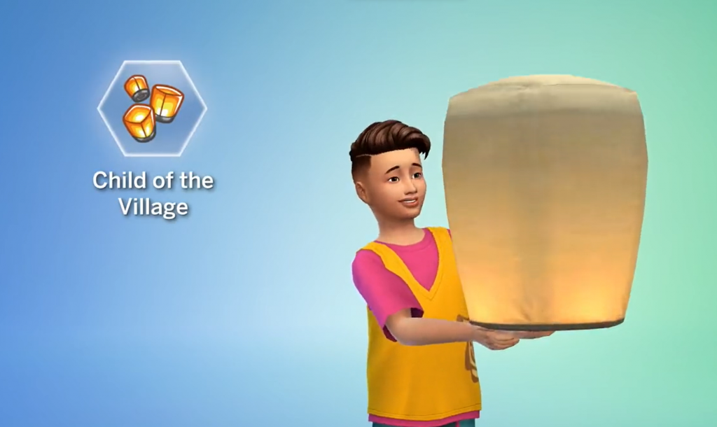 Sims 4 For Rent New Trait Child of the Village