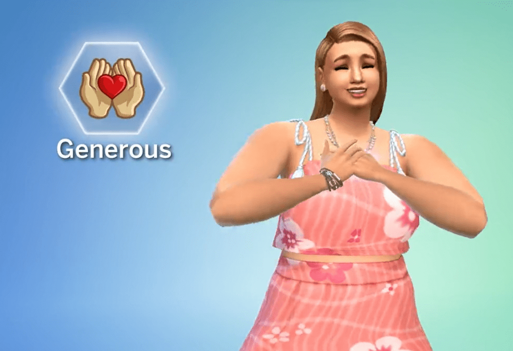 Sims 4 For Rent New Trait Generous