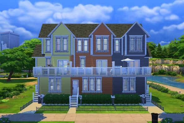 Suburban Townhouses by livyx23
