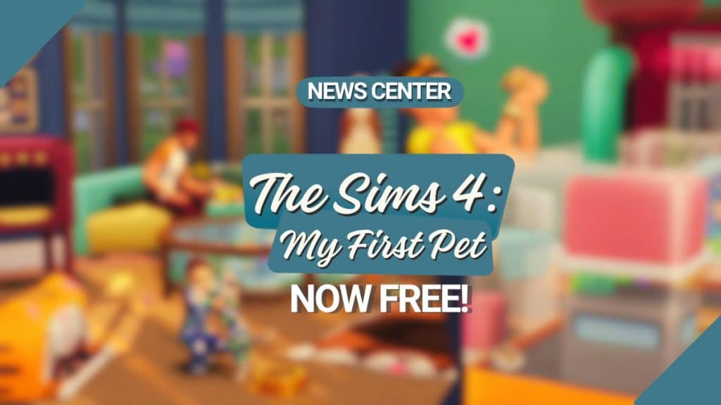 The Sims 4 My First Pet Stuff Pack