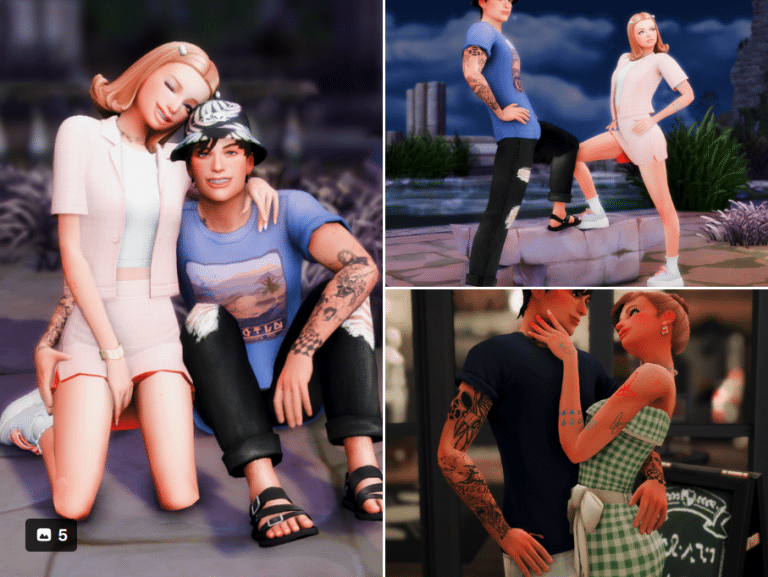 adorable couple pose pack