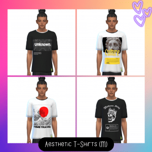aethetic shirt for male