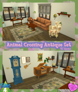 animal crossing antique set