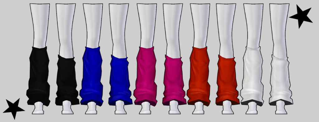 asymmetrical leg warmers