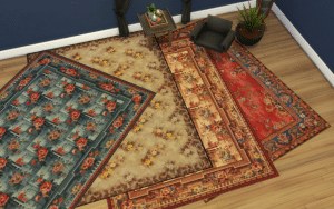 big rectangular vintage rugs