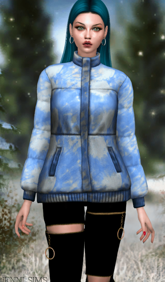 puffy winter jacket for female