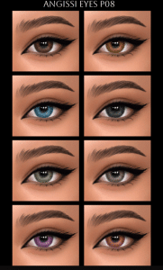 realistic eyes for male and female