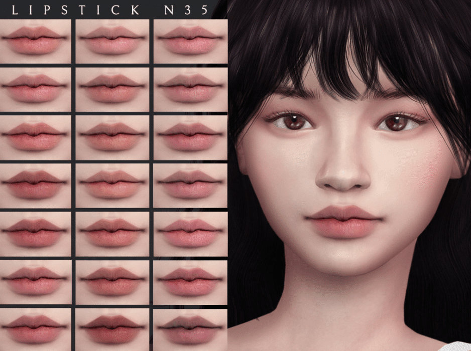 realistic matte lipstick makeup