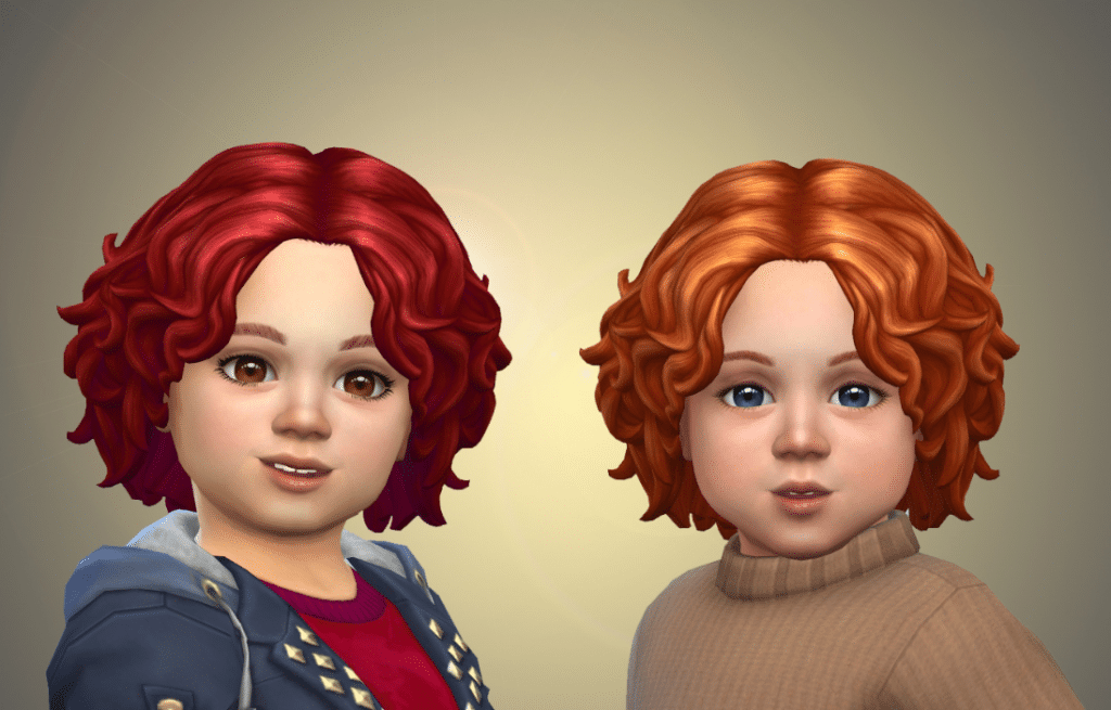 short curly hairstyle for toddlers