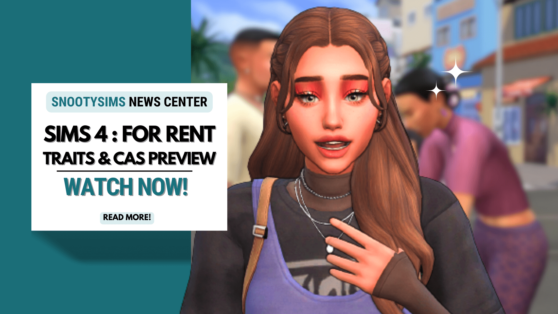 New short teaser for The Sims 4 For Rent Expansion Pack, Traits and CAS preview