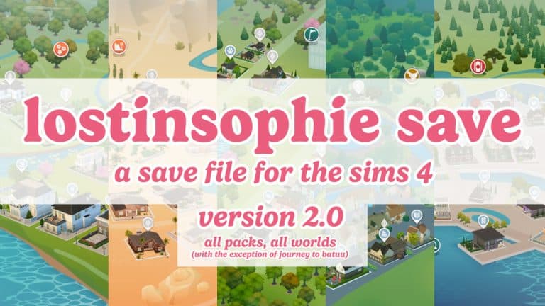 The Sims 4 Save File Guide (The Best 20 Save Files)