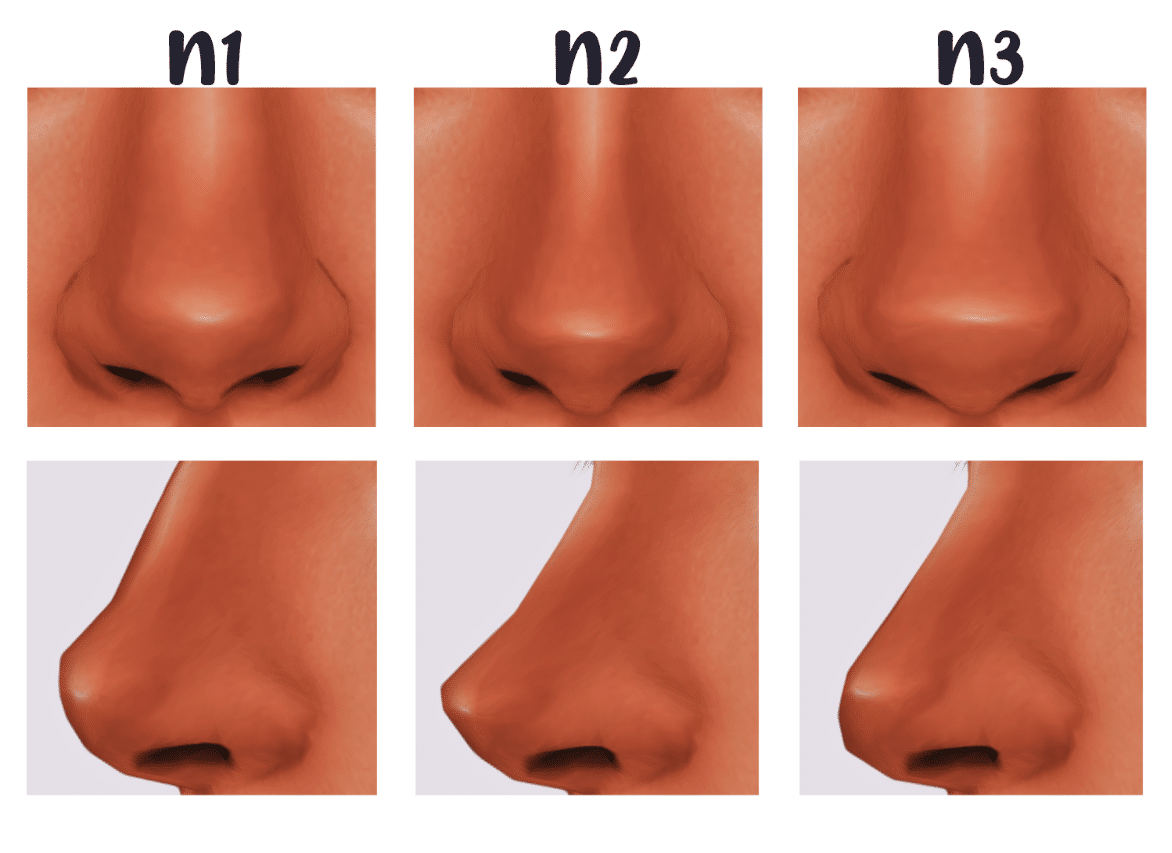 Adeline Nose Presets for Female