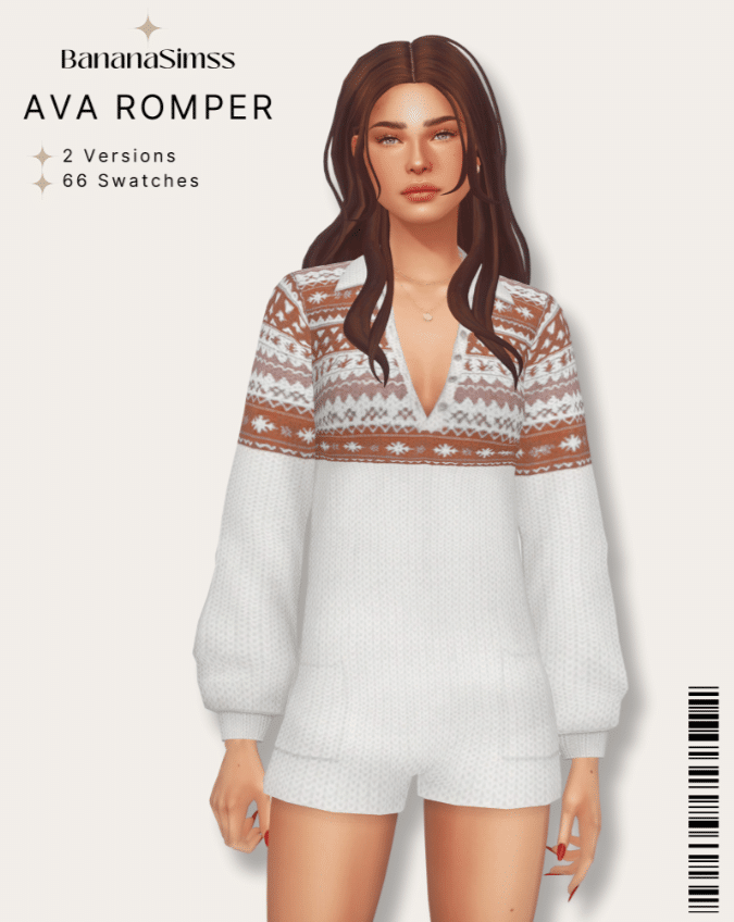Ava Romper Dress for Female