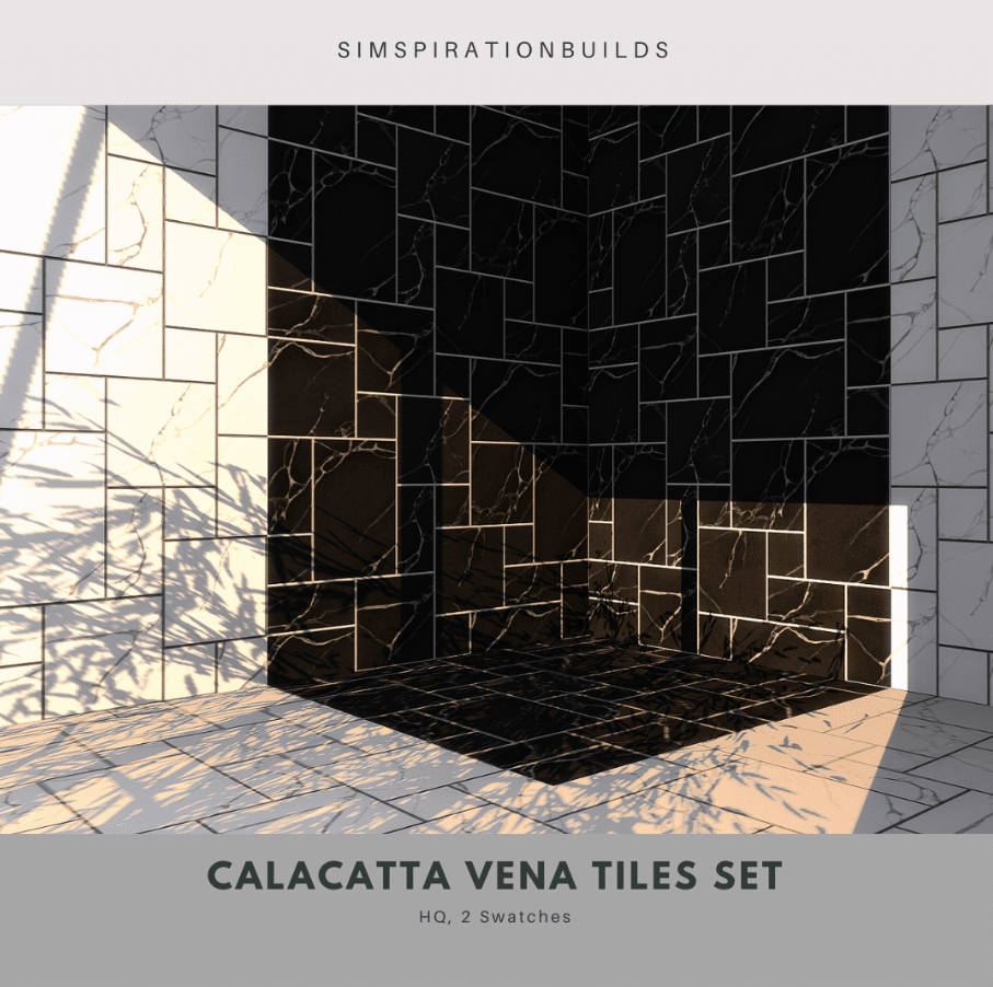 Calacatta Vena Tiles Set