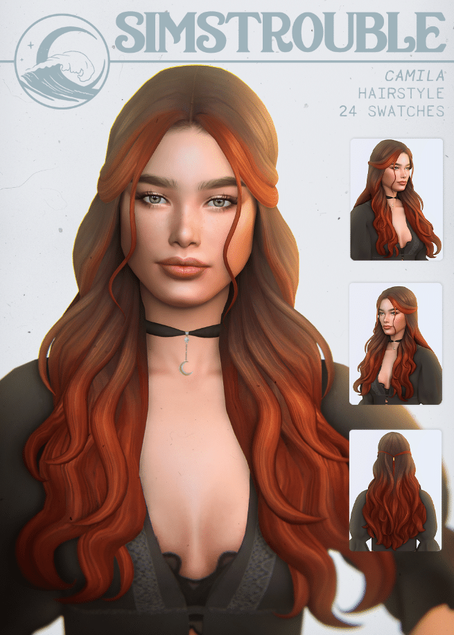 Camila Long and Curly Hairstyle for Female