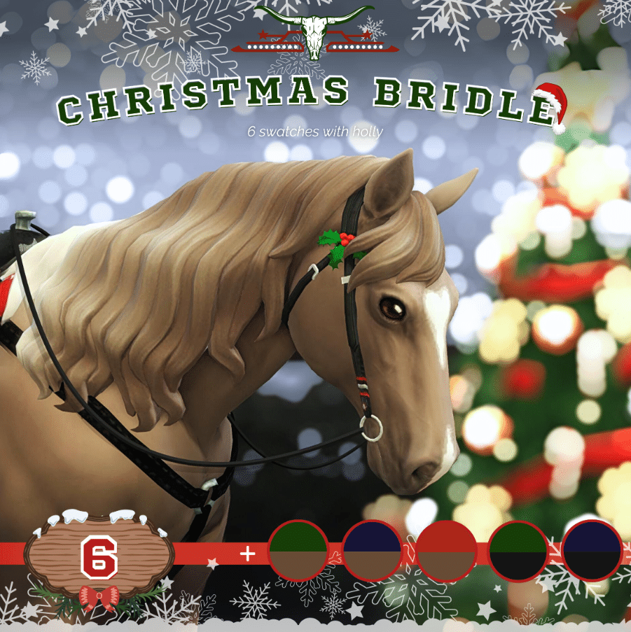 Christmas Bridle for Horses