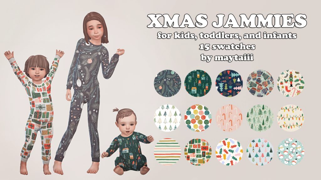 Christmas Pajamas for Infants, Toddlers and Children
