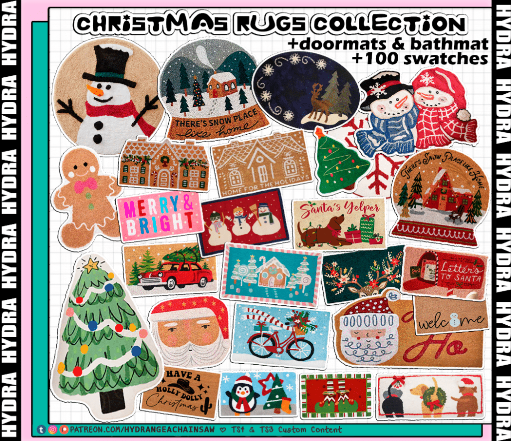 Christmas Rugs Collection