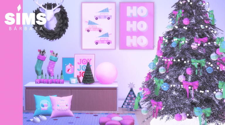 Cute Christmas Set 2023 (Christmas Tree/ Decors/ Pillows/ Paintings/ Candles/ Christmas Socks) [ALPHA]