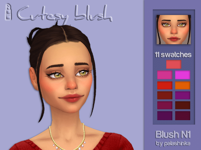 Cutesy Blush Makeup