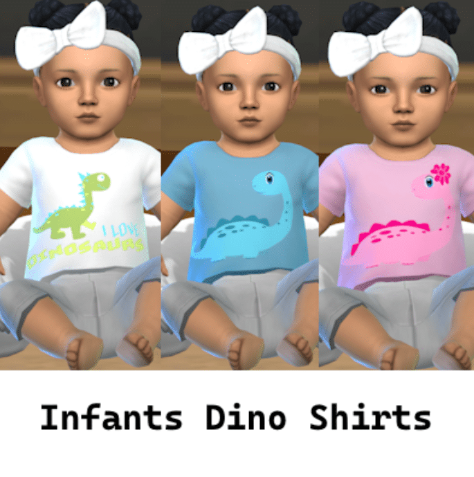 Dinosaur T-Shirts for Infants