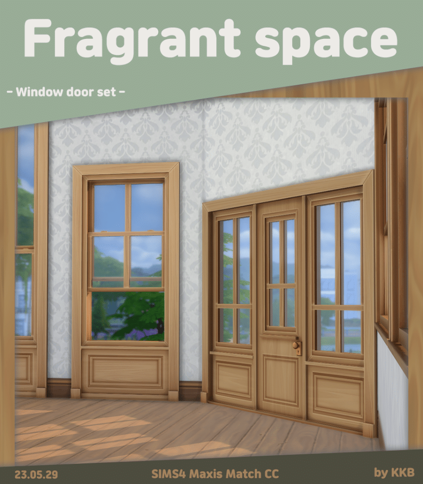 Fragrant Space Windows and Doors CC by KKB's MM