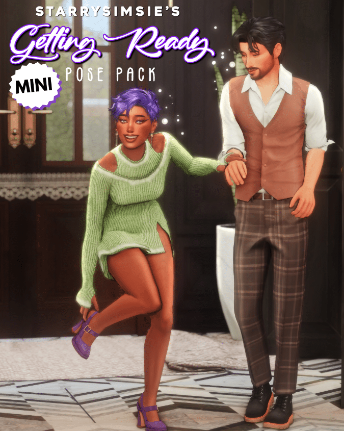 Getting Ready Mini Couple Pose Pack