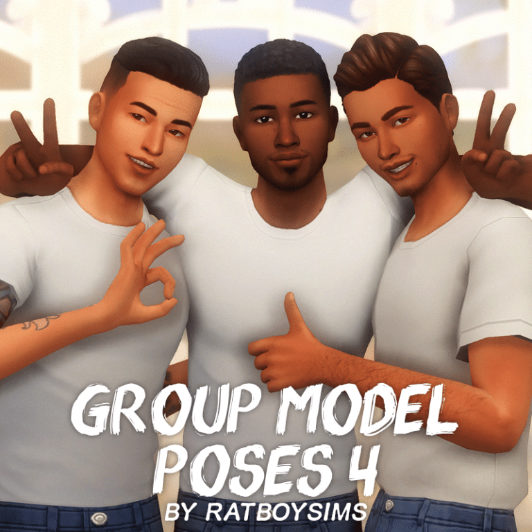 The Best Group Poses For The Sims 4