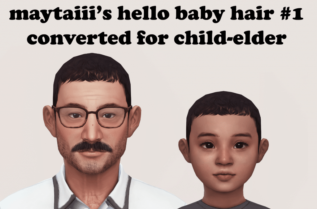 Hello Baby Short Hairstyle Conversion for Male Children to Elder