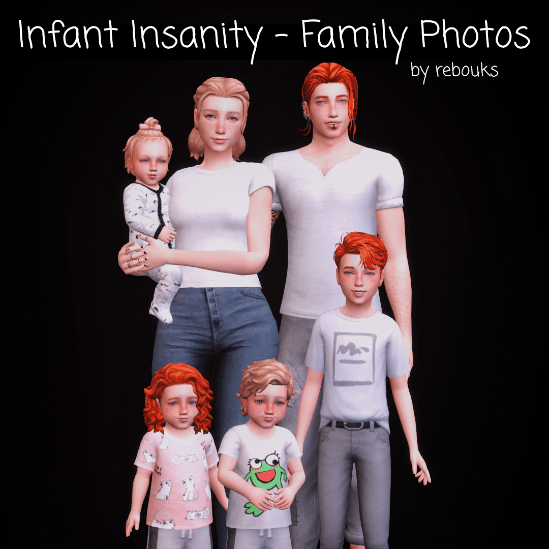 TS4 Poses — I need a pose for this big family and didn't found...