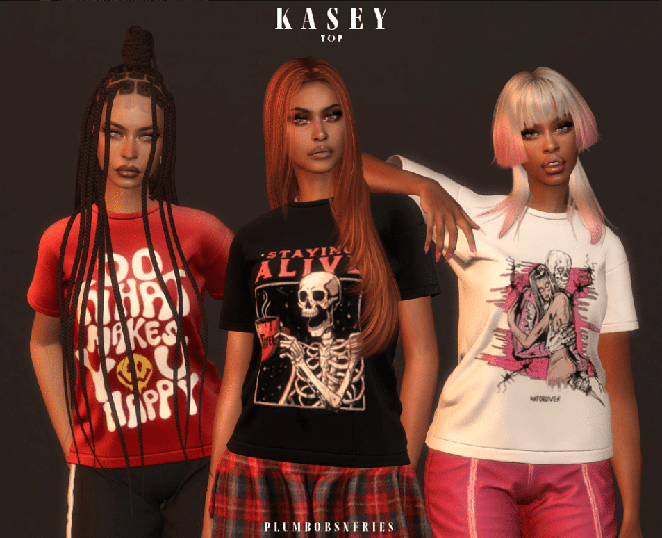 Kasey Top Graphic Tshirt