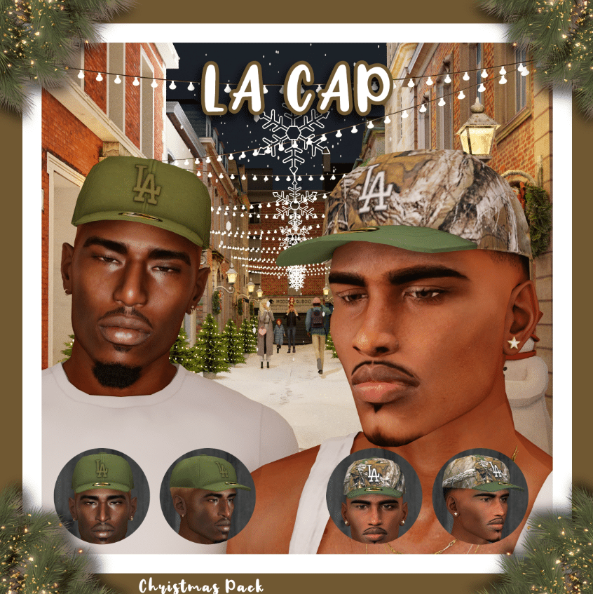 L.A Cap Accessory for Male and Female