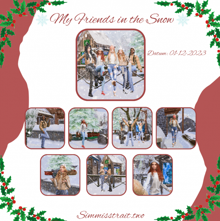 Search Results 87 Friends in the Snow Group Pose Pack