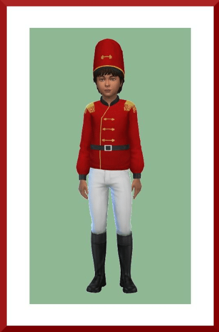 Nutcracker Prince Costume for Male Children