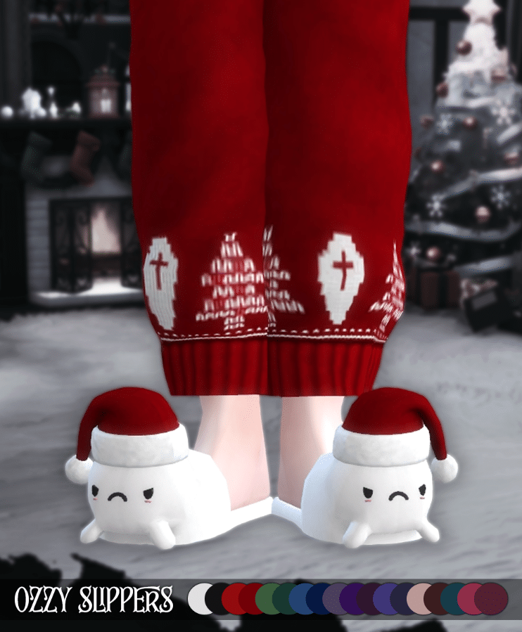 Ozzy Christmas Slippers for Male