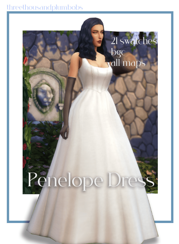 Penelope Long and Elegant Sleeveless Dress for Female