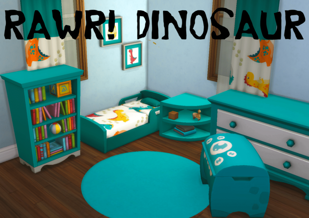 Rawr! Dinosaur Toddler Room