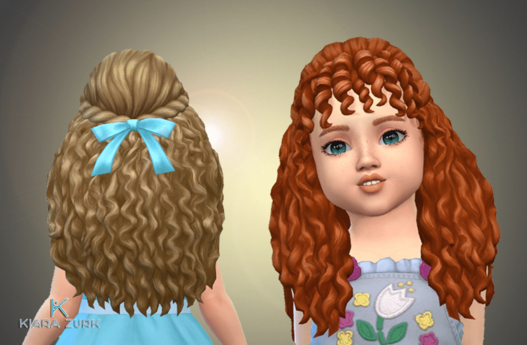 Rita Curly Hairstyle for Female Toddlers