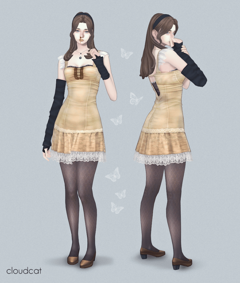 Ruka Clothes Set for Female