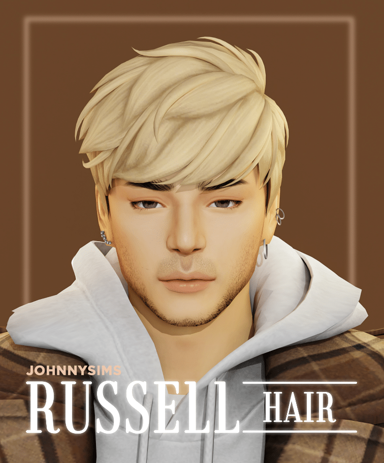 Russell Messy Side Swept Hairstyle [MM]