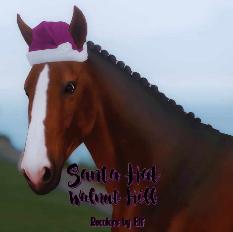 Santa Hat Recolor for Horses