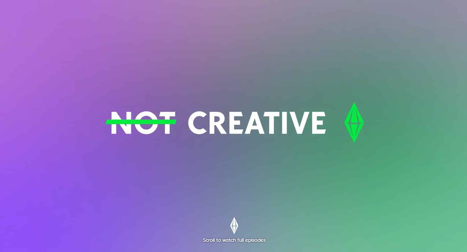 Watch this Creative Sims Mini-Series Now!