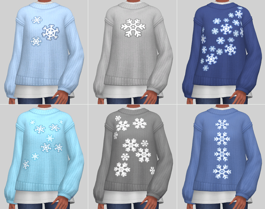 Snowflake Sweater for Female