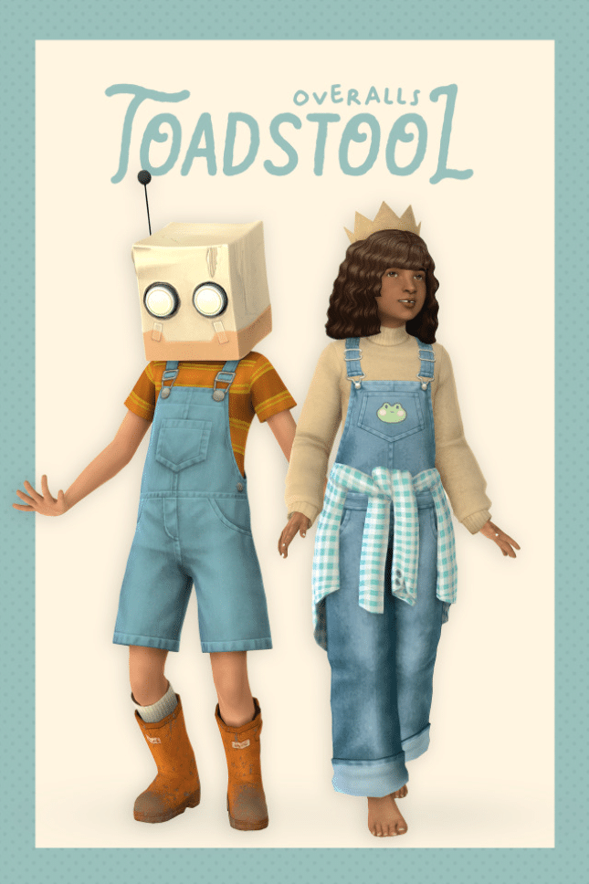 Toadstool Overalls by mossylane