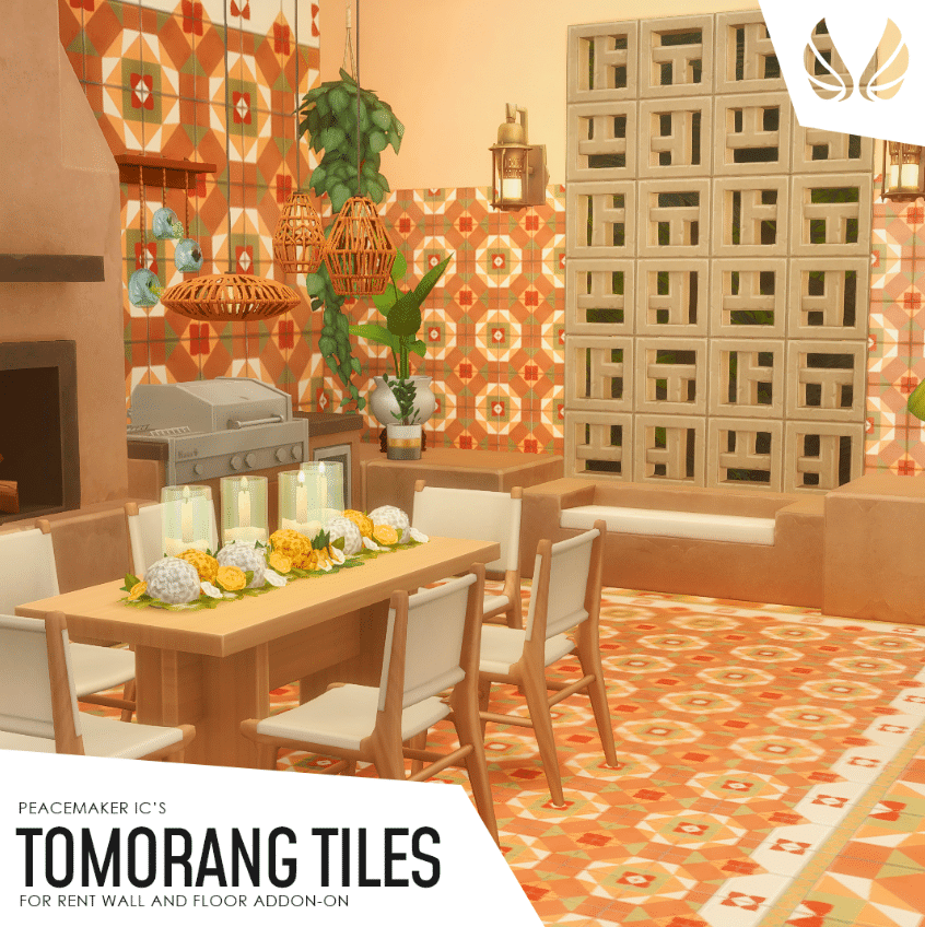 Tomorang Tiles for Floor and Wallpaper