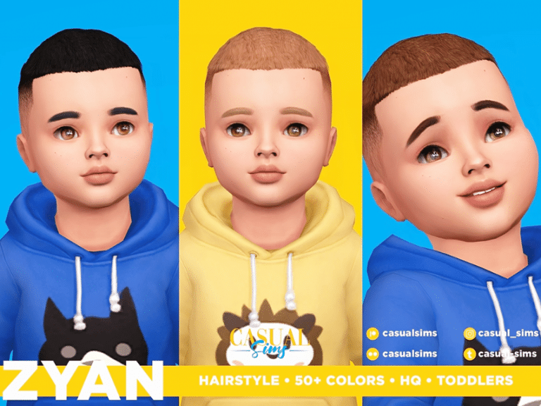 Zyan Buzz Cut Fade Hairstyle for Male Toddler